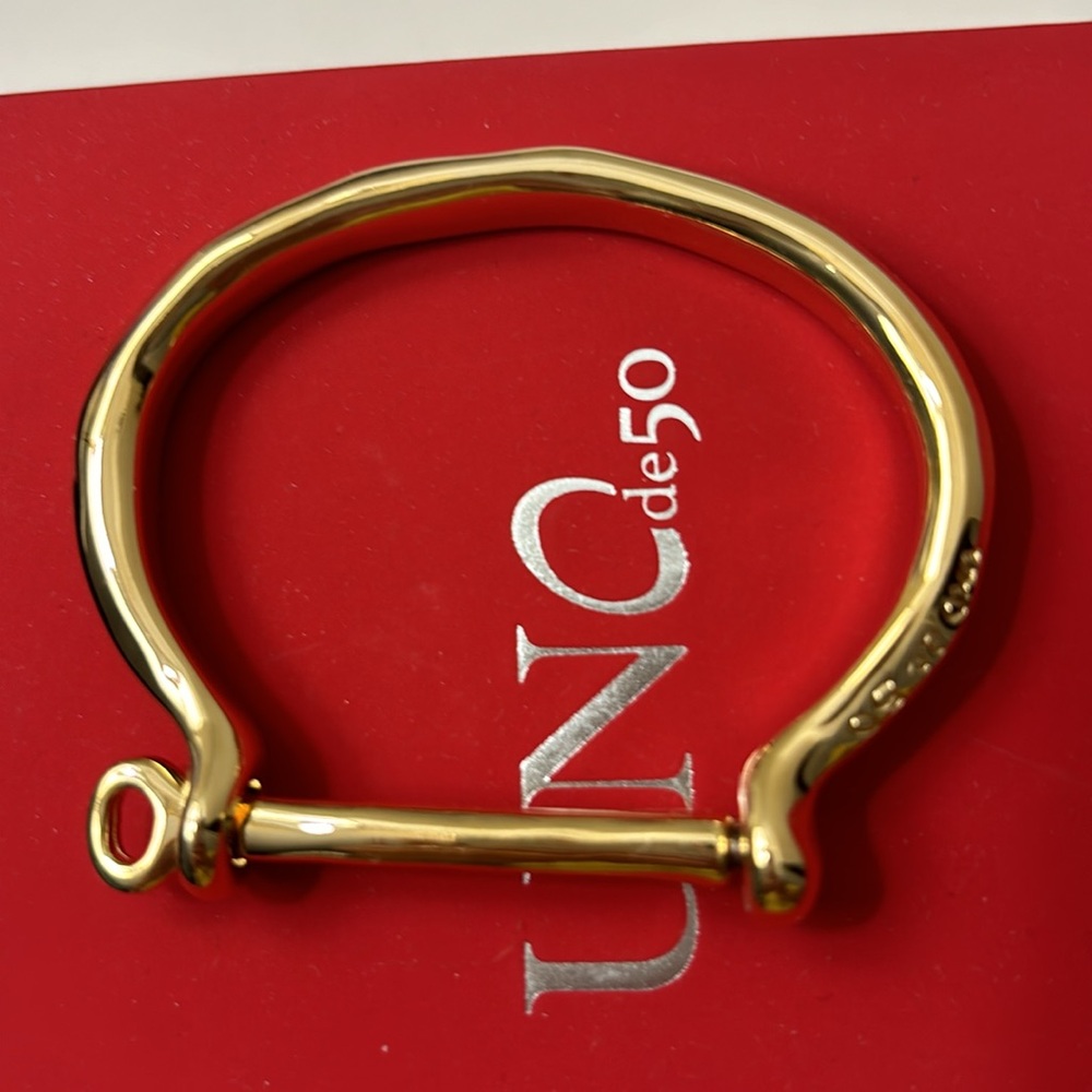18K Gold Plated bracelet- modern, artistic and unique